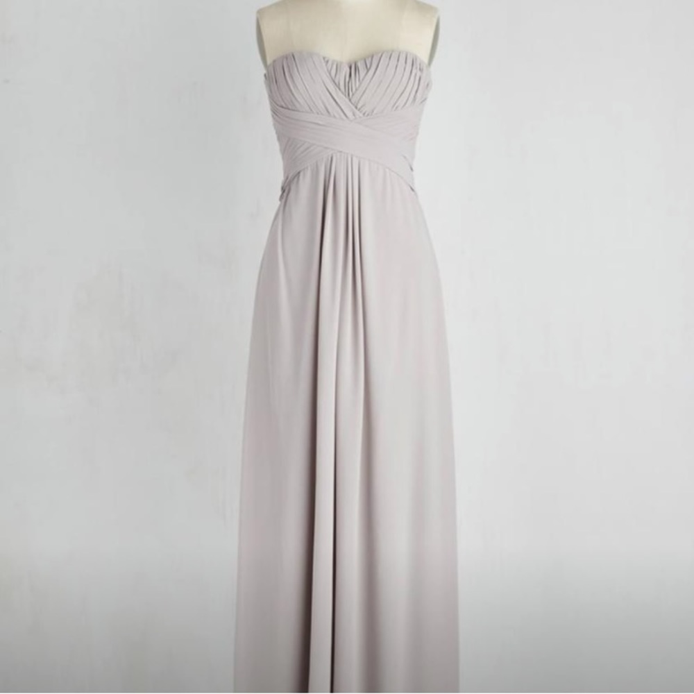 ModCloth Heather Gray Dress